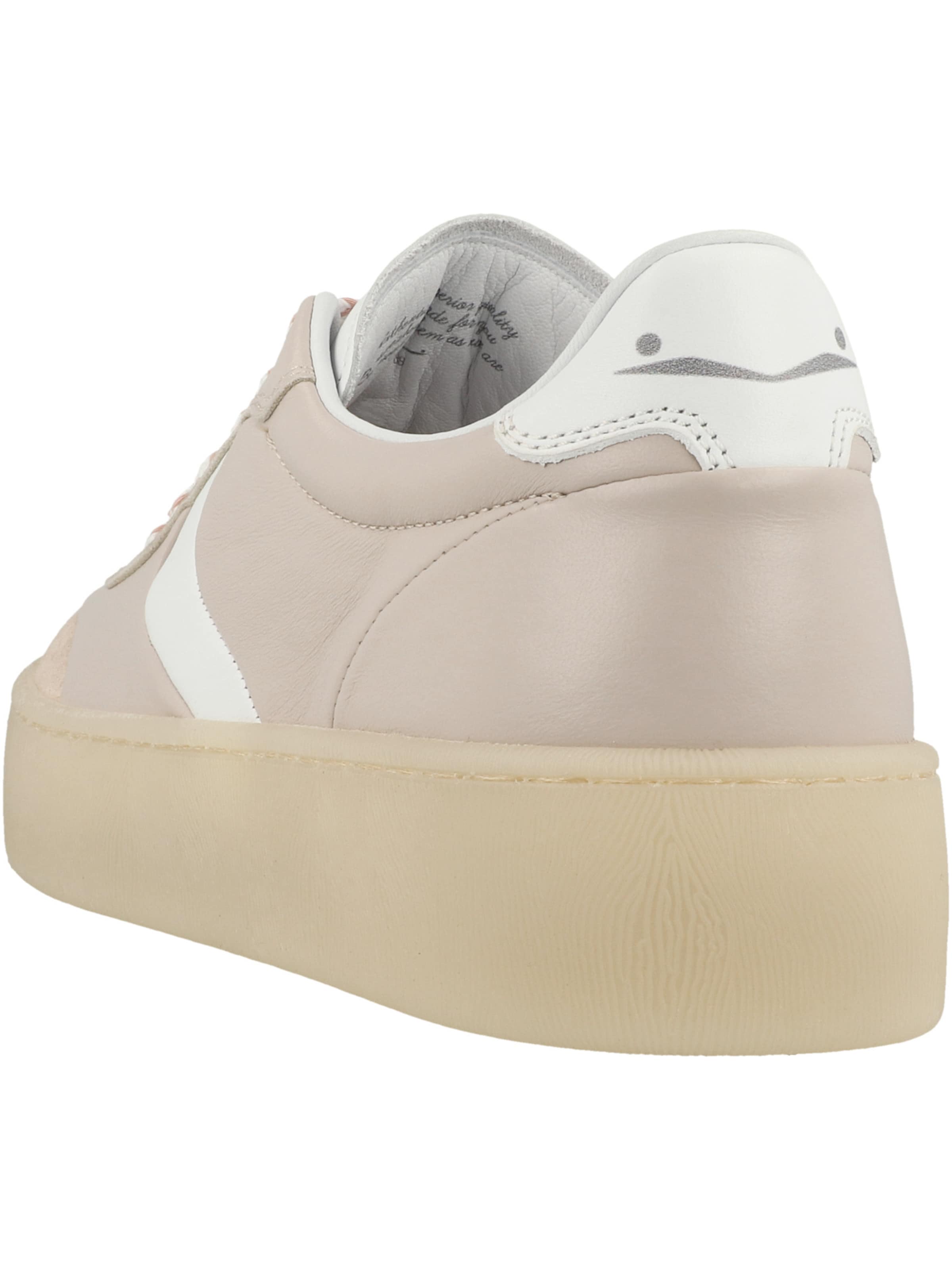 Baskets basses ' MIND 02 ' Voile blanche en rose