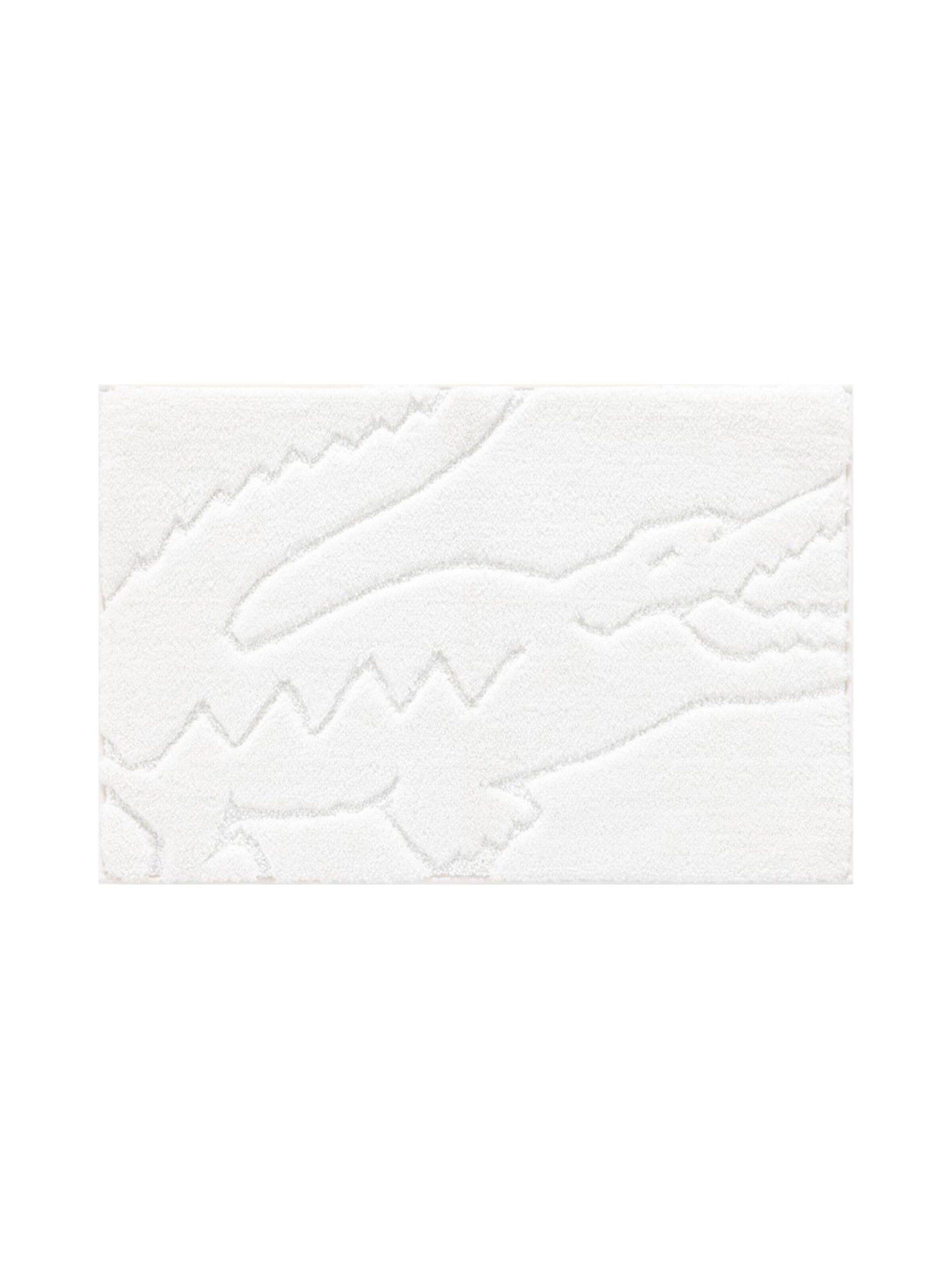 LACOSTE Handtuch 'LHERITAG'‌‌‌‌‌‌‌ in Weiß: Vorderseite