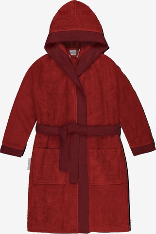 normani Bathrobe ' Elounda ' in Red: front