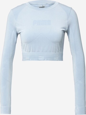 PUMA Functioneel shirt in Blauw: voorkant