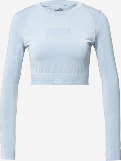 PUMA T-shirt fonctionnel en bleu clair, Vue avec produit