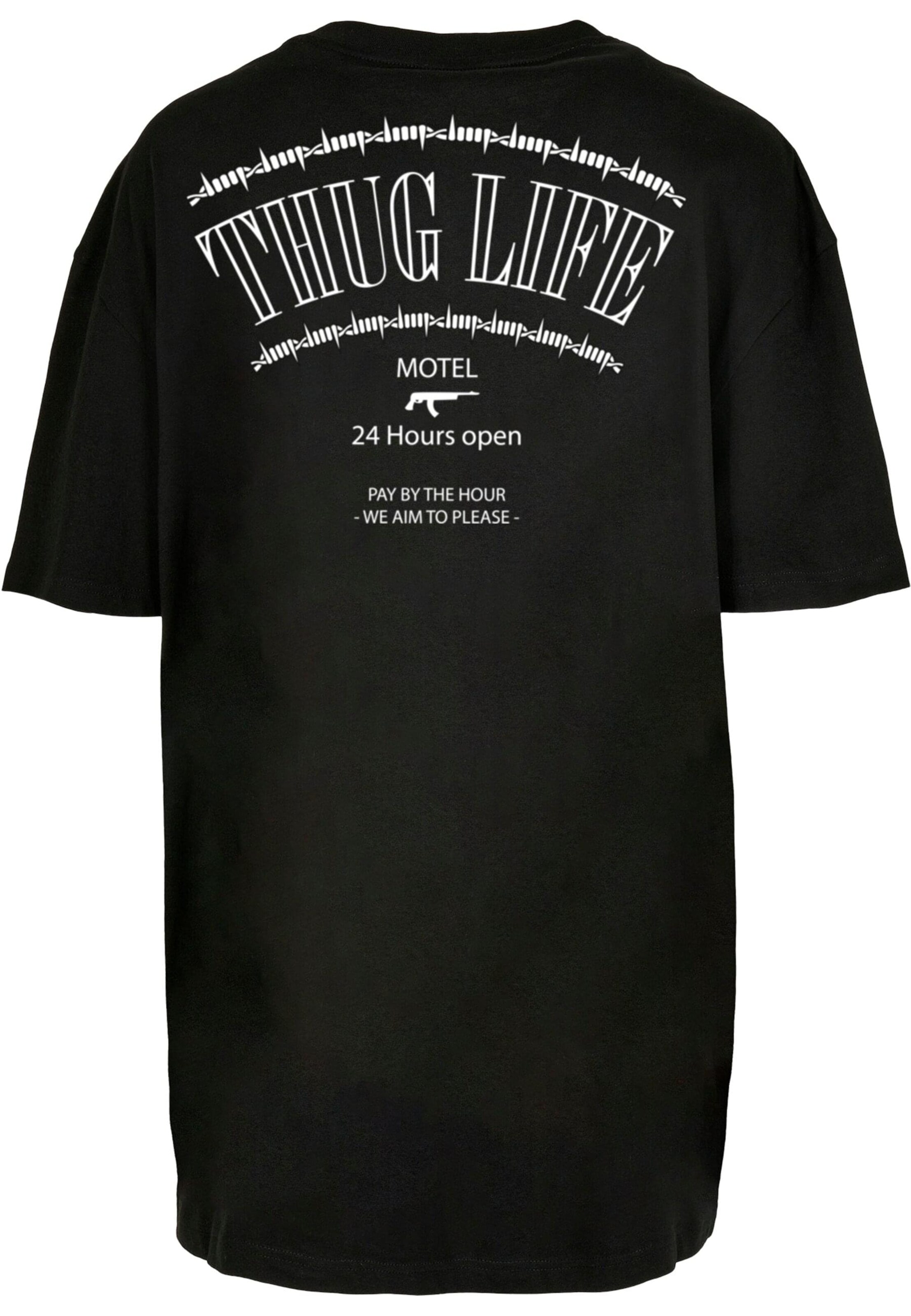 Thug Life Shirt in Black