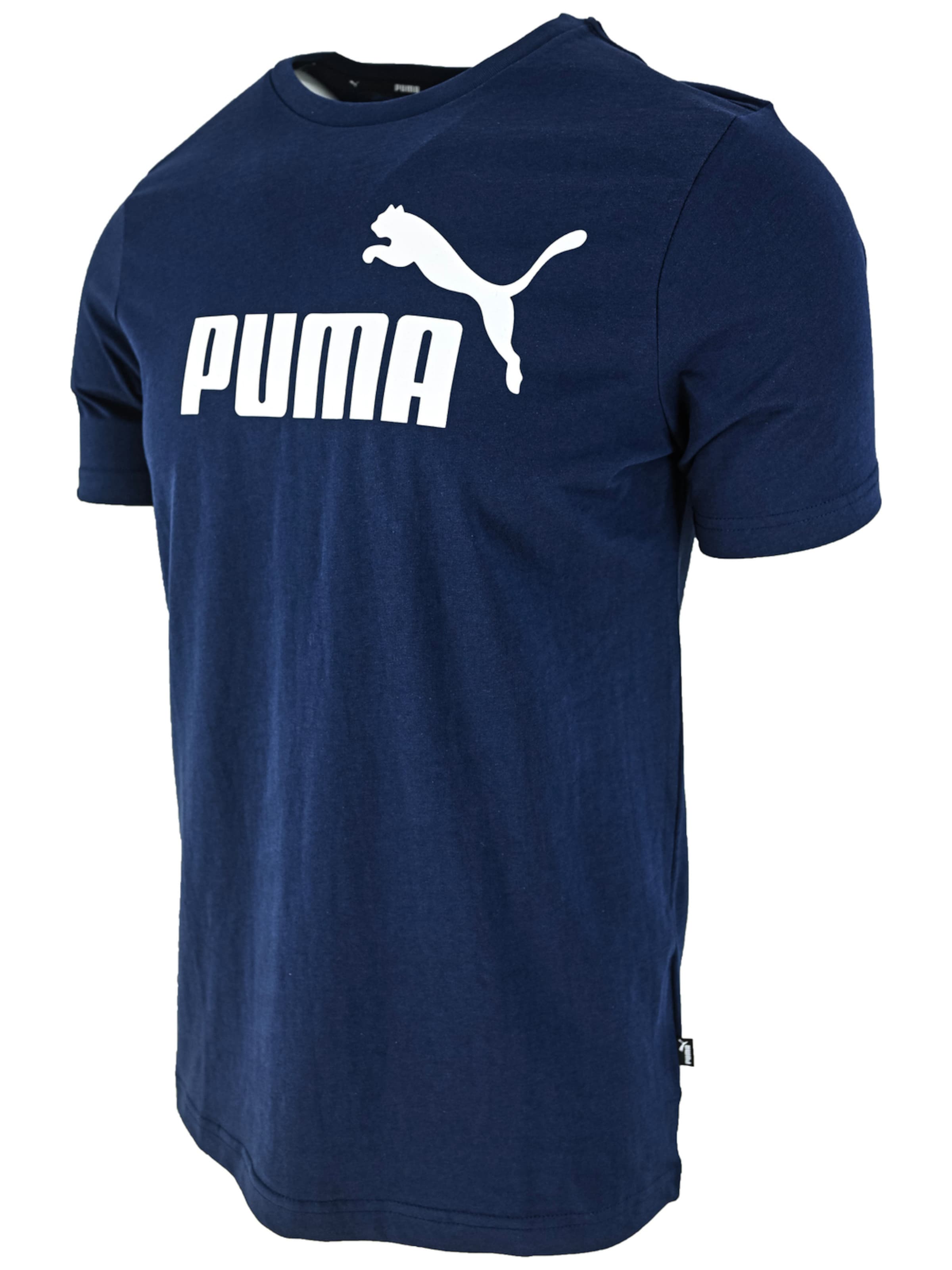 T-Shirt 'Puma Essentials' PUMA en bleu