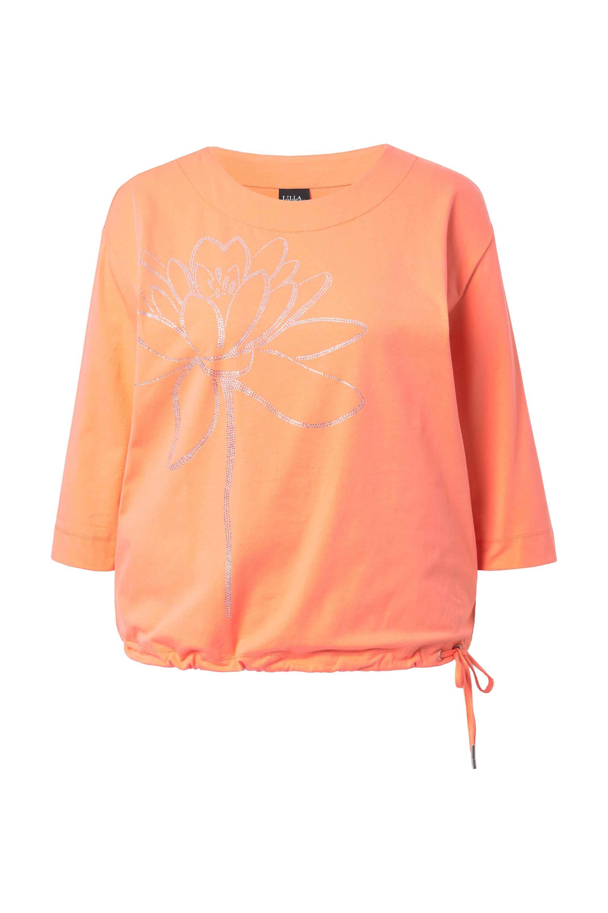 Ulla Popken Shirt in Orange: Vorderseite
