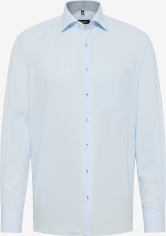 ETERNA Comfort fit Button Up Shirt in Blue: front