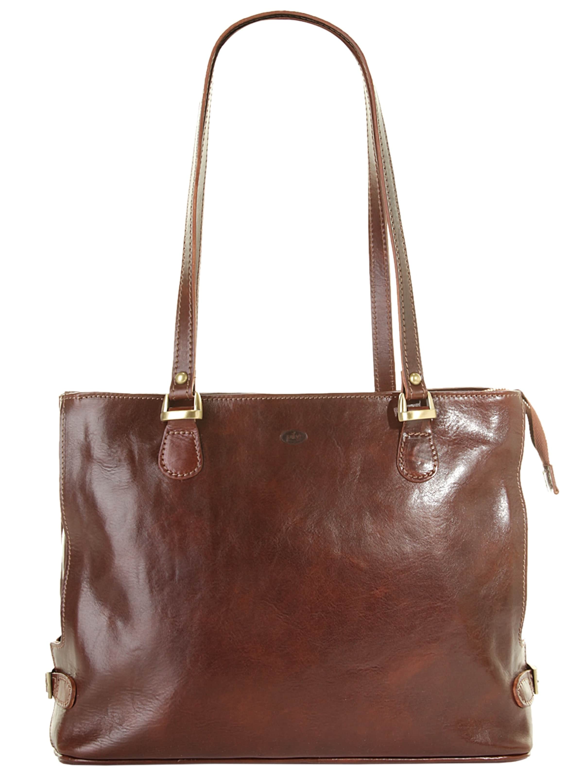 piké Shopper in Brown: front