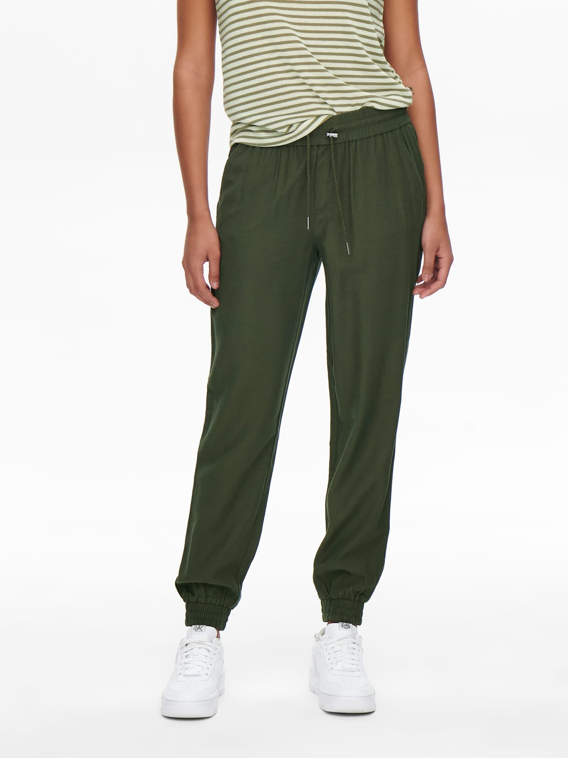 ONLY Baggy Broek 'kelda-emery' in Groen