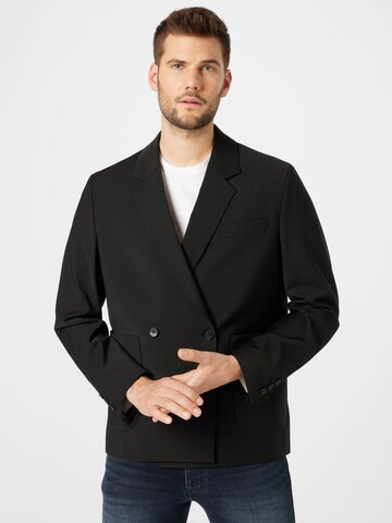 DRYKORN - Ajuste regular Chaqueta saco 'EKBY' en negro: frente