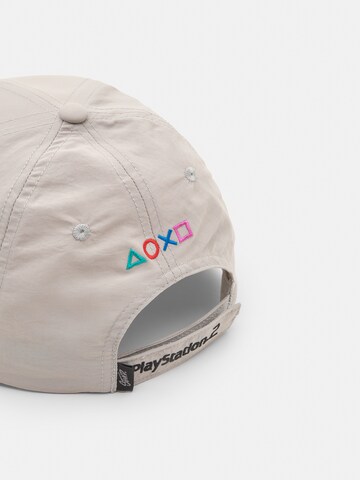 Casquette 'PLAYSTATION' Pull&Bear en gris