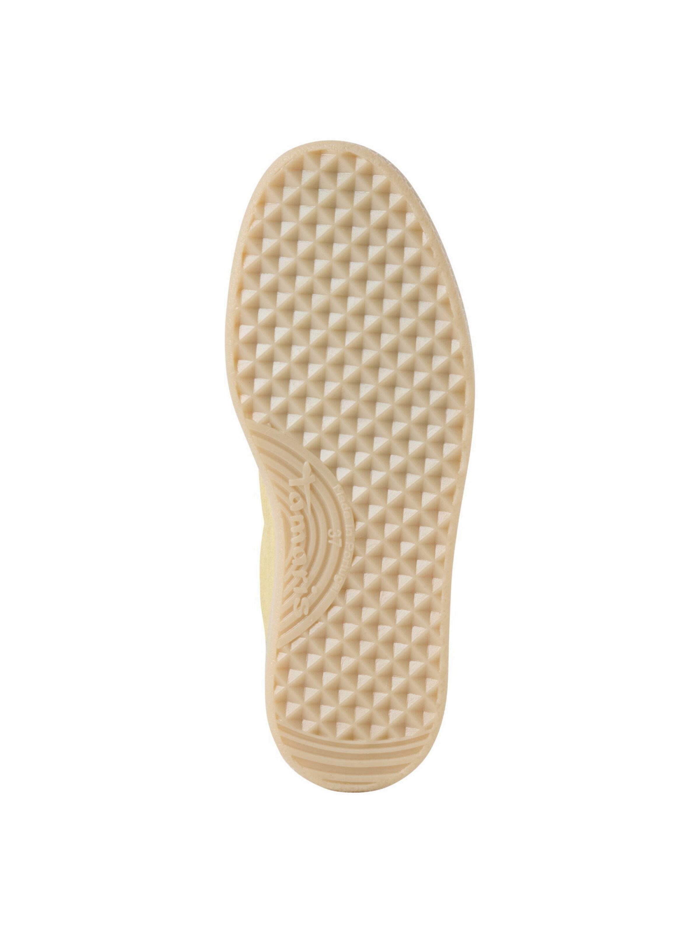 Baskets basses Tamaris en jaune