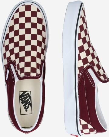 VANS Slip on boty – červená