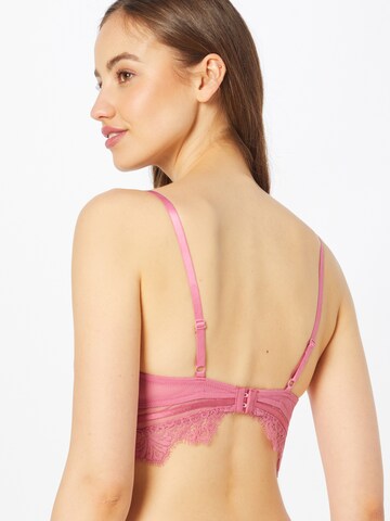 ABOUT YOU x hunkemöller T-shirt Bra 'Marilee' in Pink