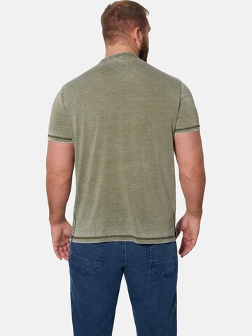 Jan Vanderstorm Shirt 'Rasik' in Green