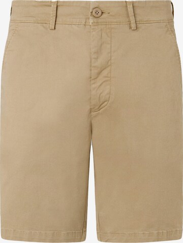 Pantalon Pepe Jeans en beige : devant