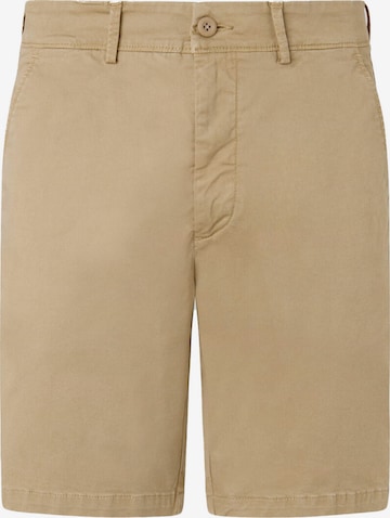 Regular Pantalon Pepe Jeans en beige : devant