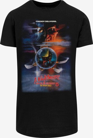 Maglietta 'Nightmare On Elm Street The Dream Child' di F4NT4STIC in nero: frontale