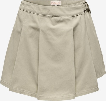 ONLY Regular Rok 'INDY' in Beige: voorkant