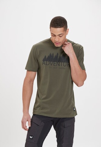 Whistler Performance Shirt in Green: front