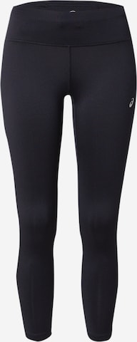 Skinny Pantalon de sport 'KATAKANA' ASICS en noir : devant