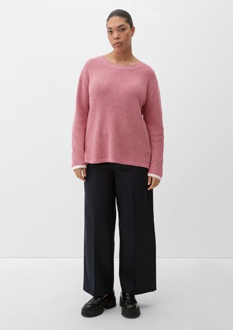 TRIANGLE - Pullover em rosa