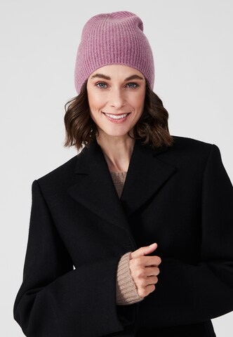 Style Republic Kaschmirmütze in Pink: Vorderseite