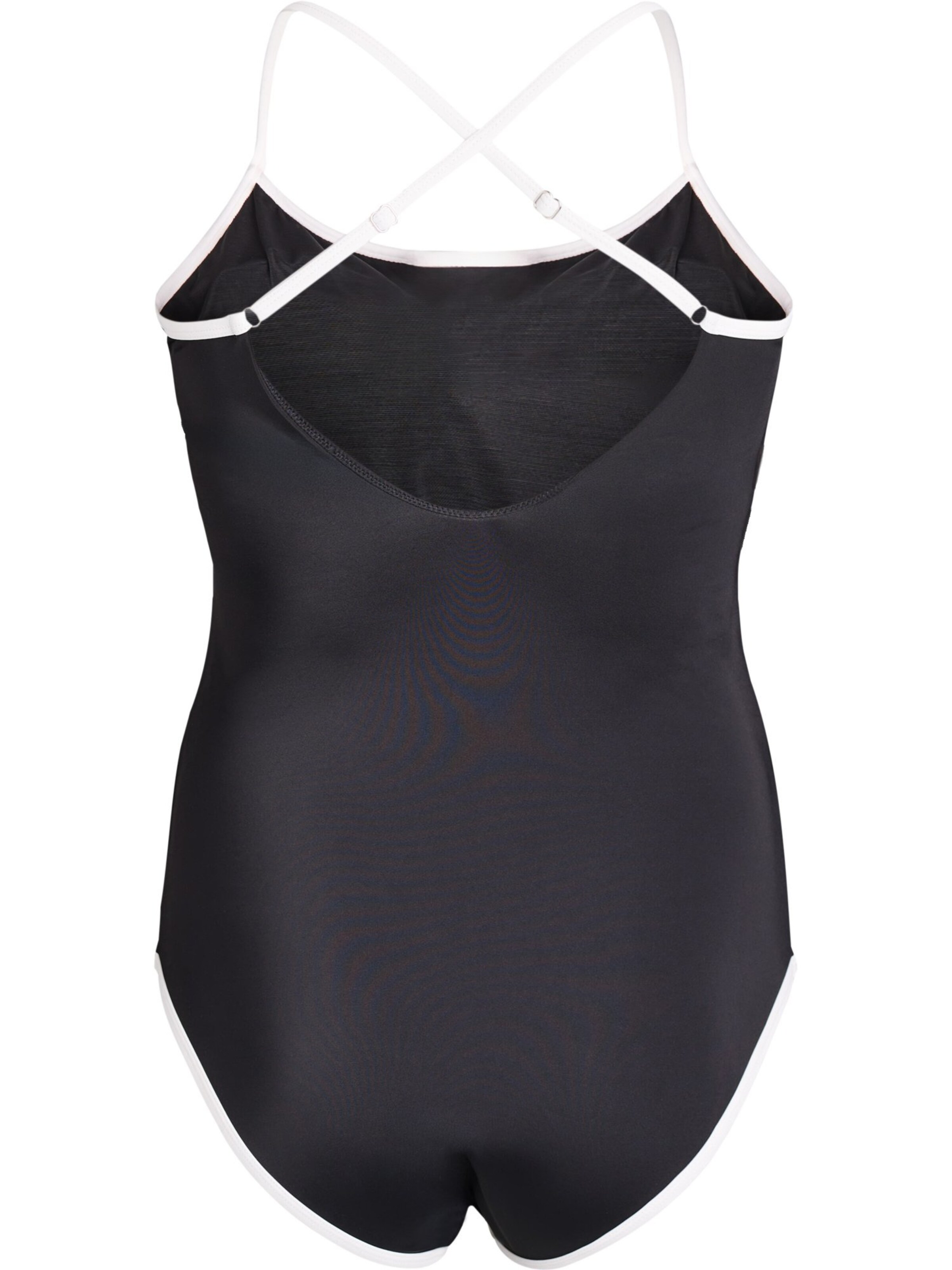 Swim by Zizzi Enodelne kopalke 'Sfilli' | črna barva