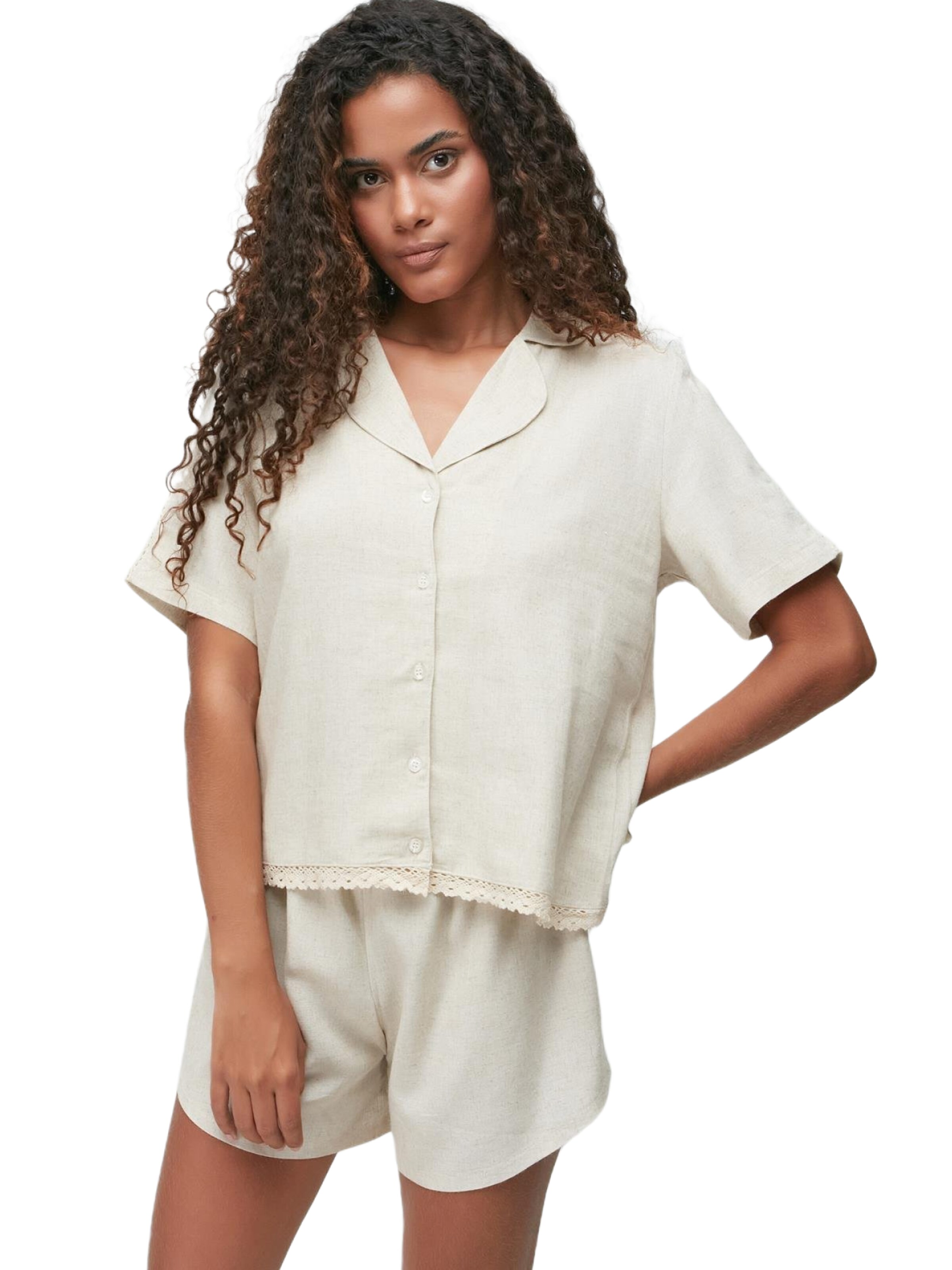 Chemisier C&City en beige