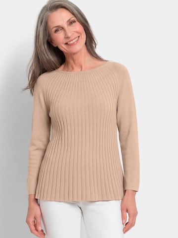 Pull-over Goldner en beige : devant