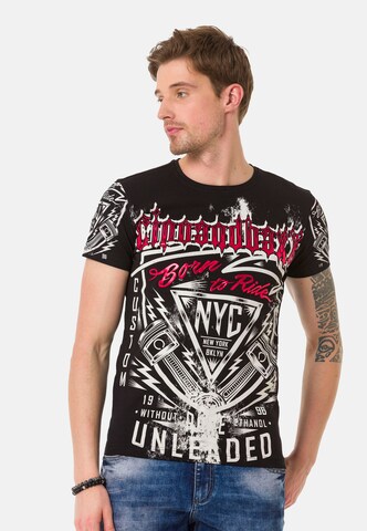 CIPO & BAXX Shirt in Mixed colours: front