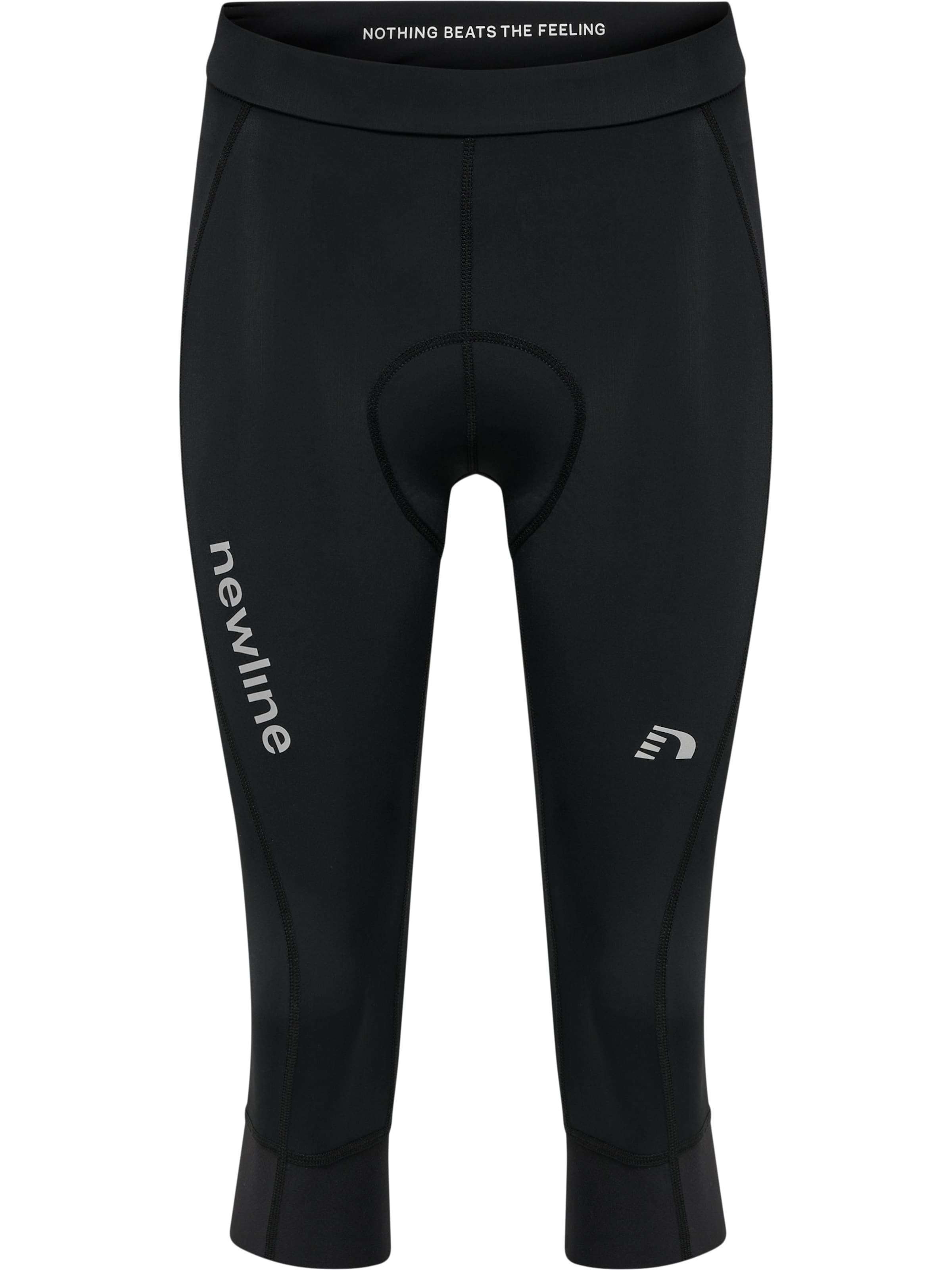 Newline Slim fit Sports trousers in Black: front