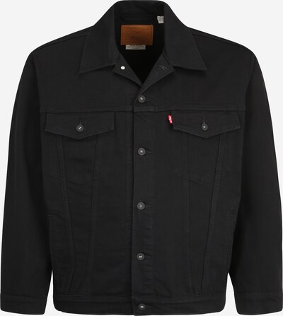 Levi's® Big & Tall Jacke 'Trucker Jacket' in black denim, Produktansicht