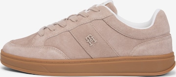 Sneaker bassa 'HERITAGE COURT' di TOMMY HILFIGER in beige: frontale