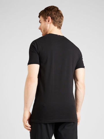 Les Deux גזרה רגילה חולצות בשחור