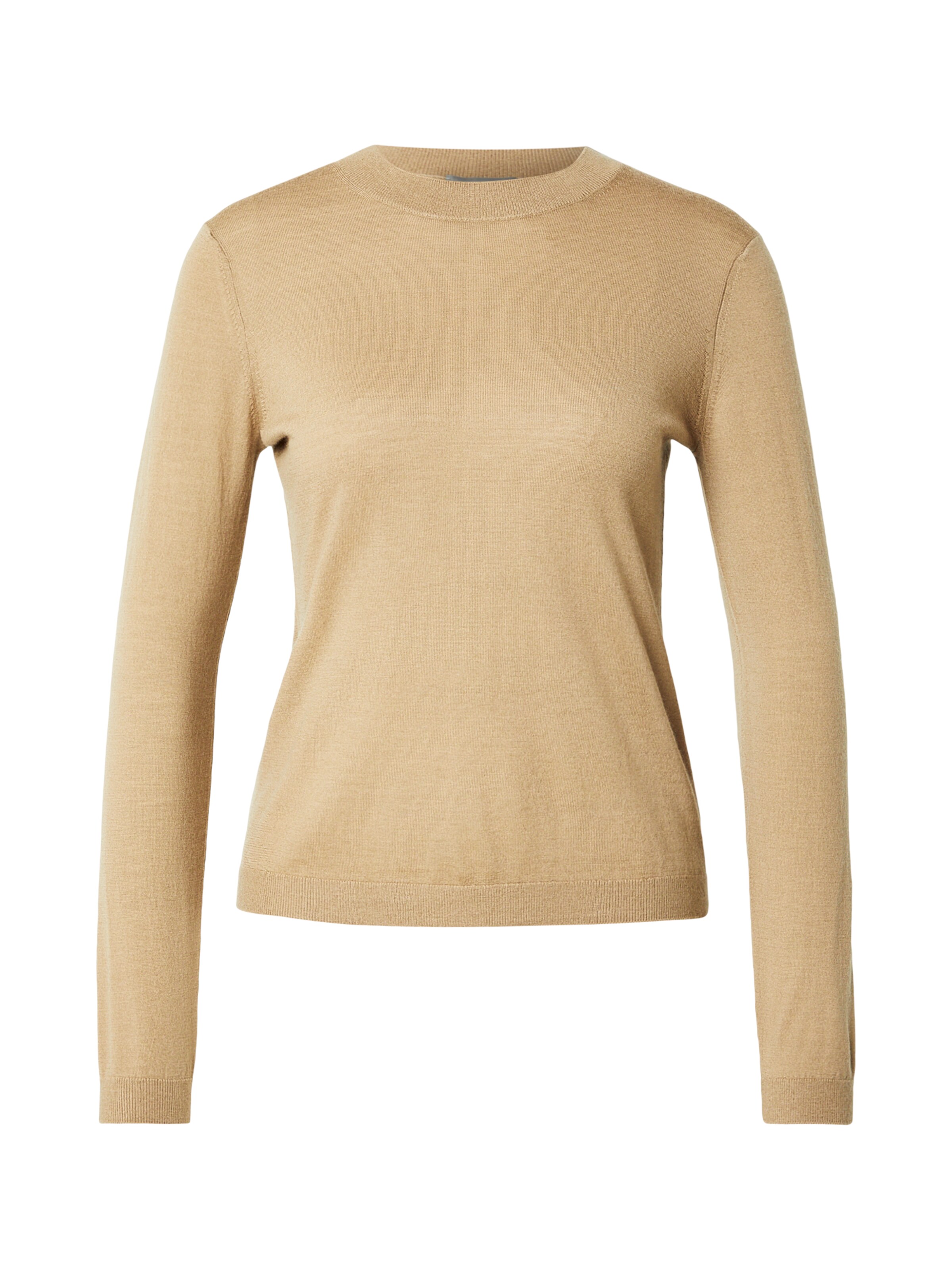 MM by Max Mara Pullover 'PENSILE' in dunkelbeige, Produktansicht