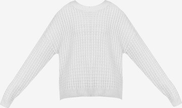 myMo NOW Pullover in Weiß: predná strana