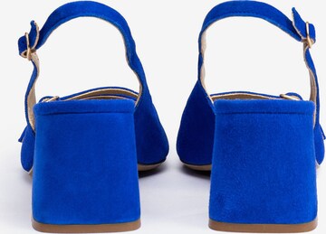 LLOYD Slingback Pumps in Blue