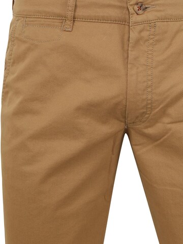 Suitable Slim fit Chino Pants 'Plato' in Brown