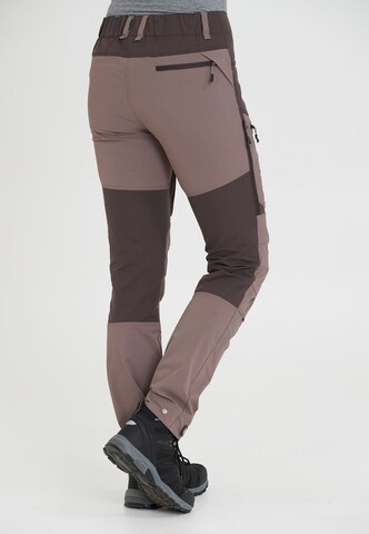 Whistler Regular Workout Pants 'Kodiak' in Brown