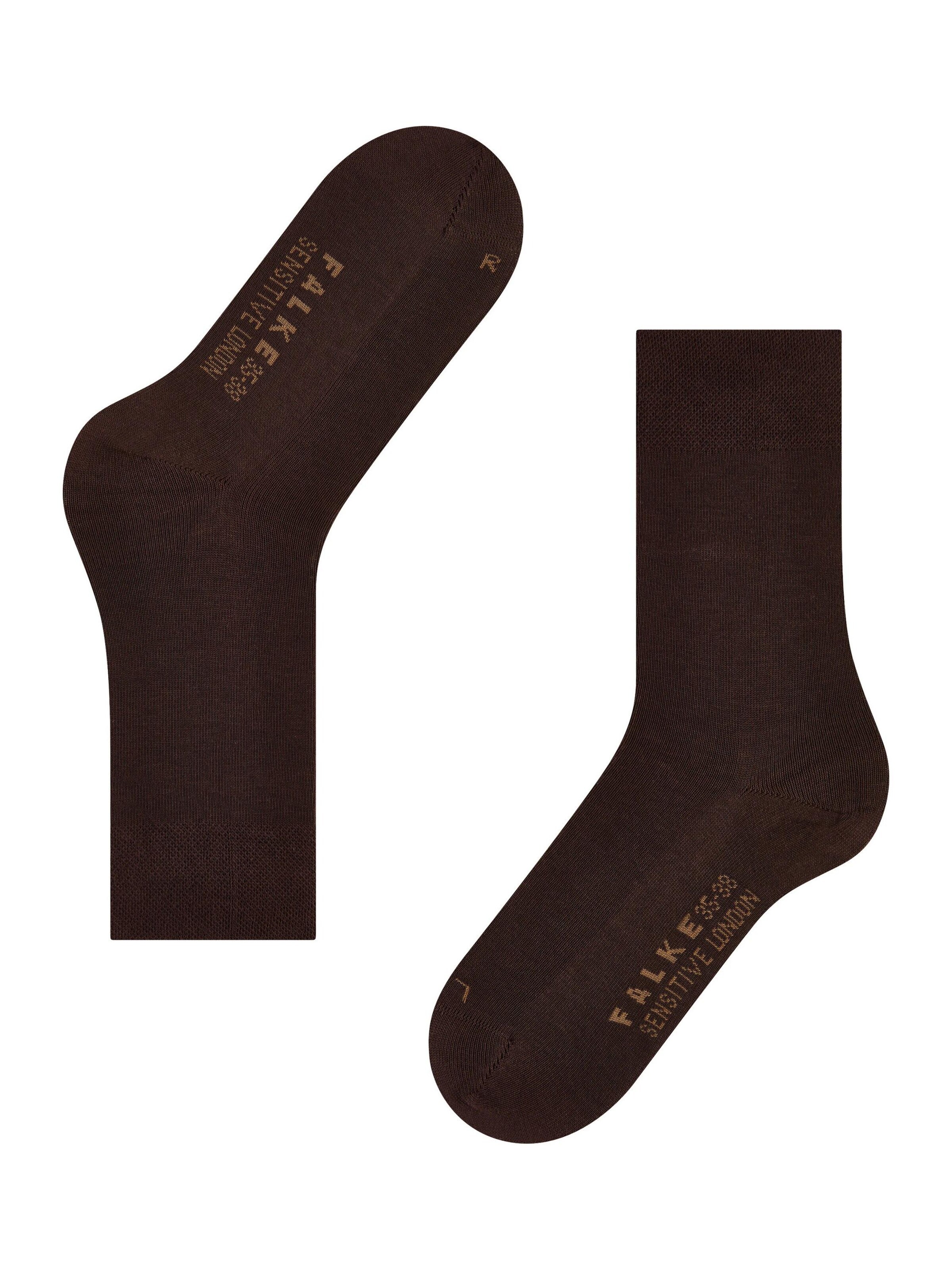 FALKE Socks 'Sensitive London' in Brown