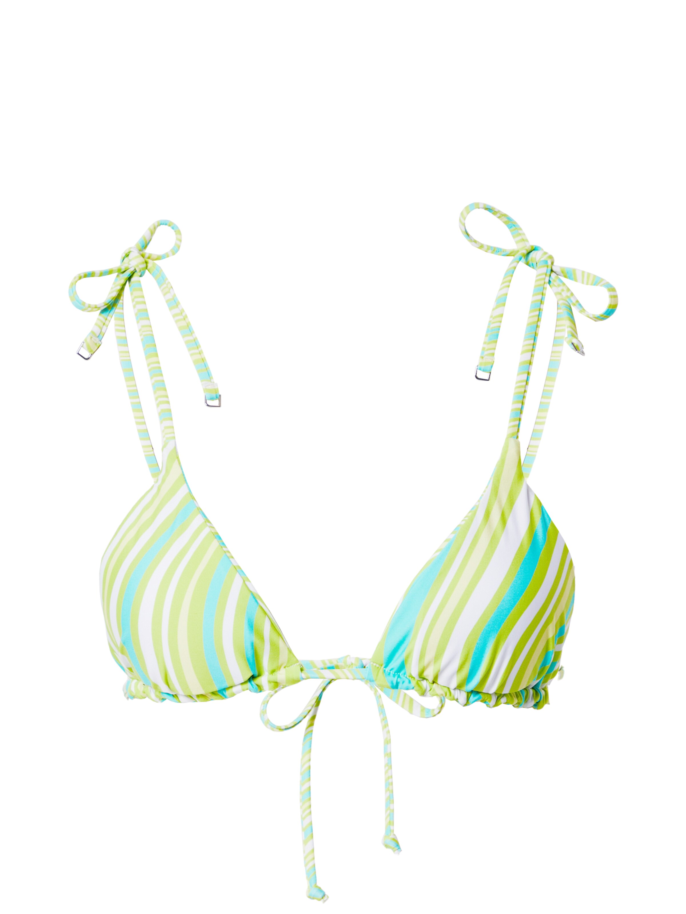 Seafolly Triangle Bikini top in Green