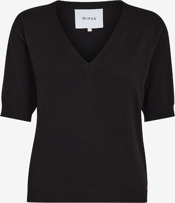 Pull-over 'Milla 1' minus en noir : devant
