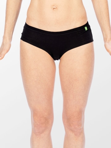 kleiderhelden Boyshorts 'HipHopster' in Black: front