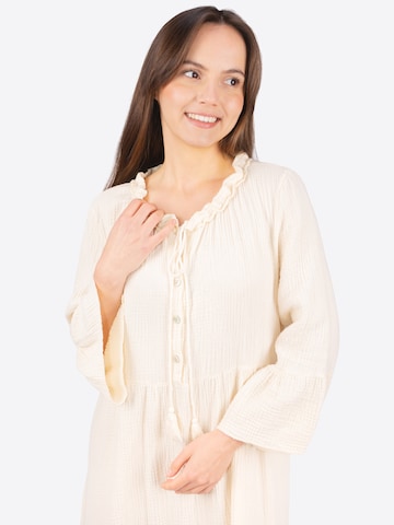 Seasons of April Kleid 'AMARA MUSSELIN ' in Beige