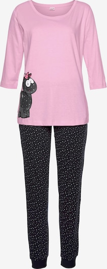 NICI Pyjama en chocolat / rose, Vue avec produit