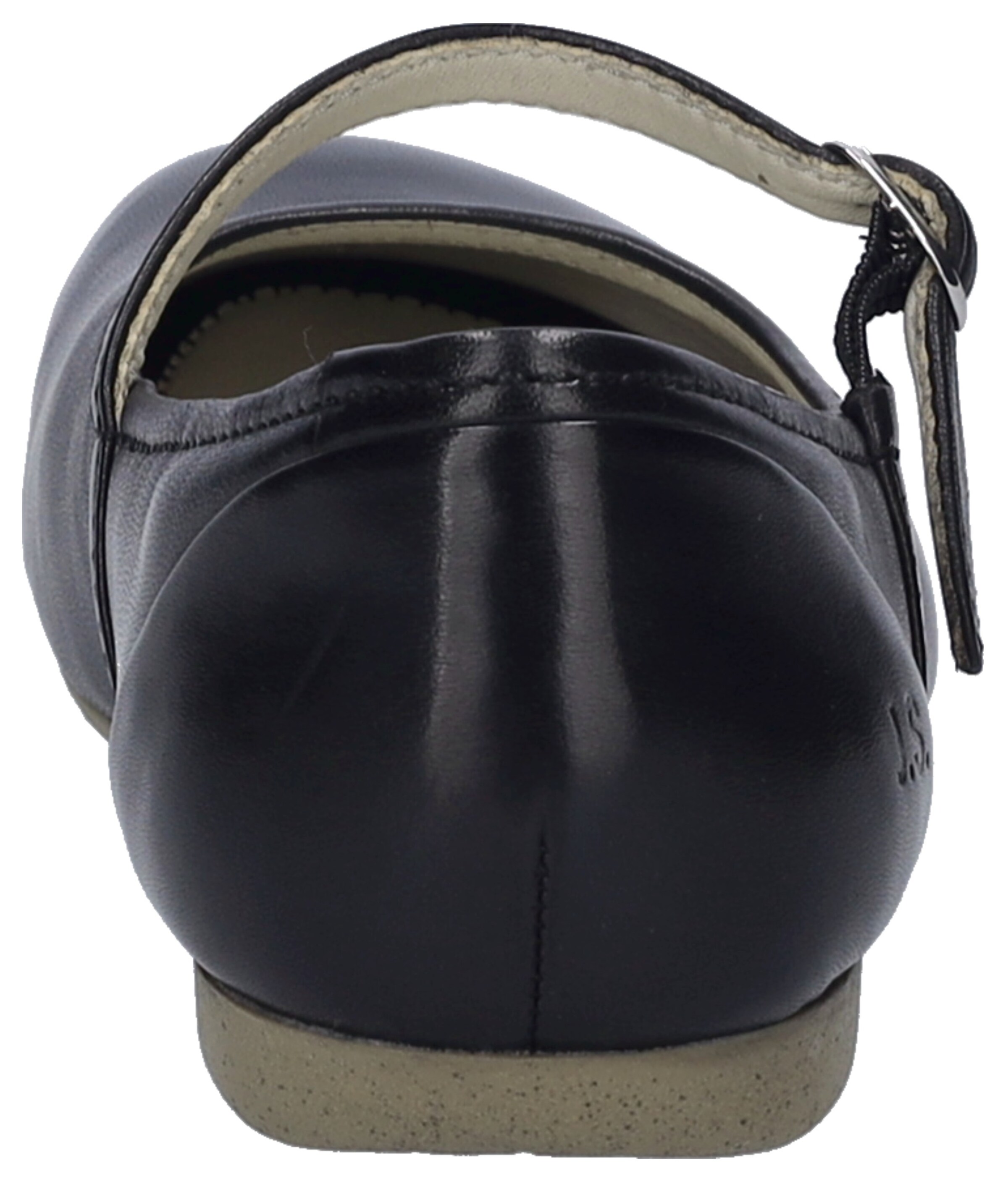 JOSEF SEIBEL Riemchenballerina in Schwarz