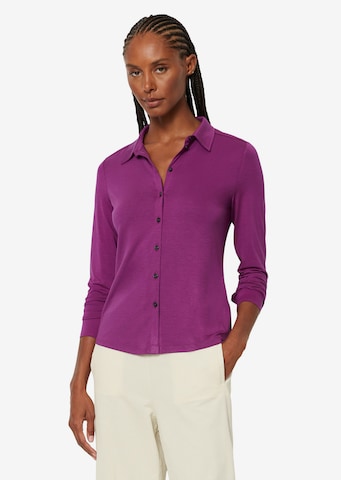 Marc O'Polo - Blusa em roxo: frente