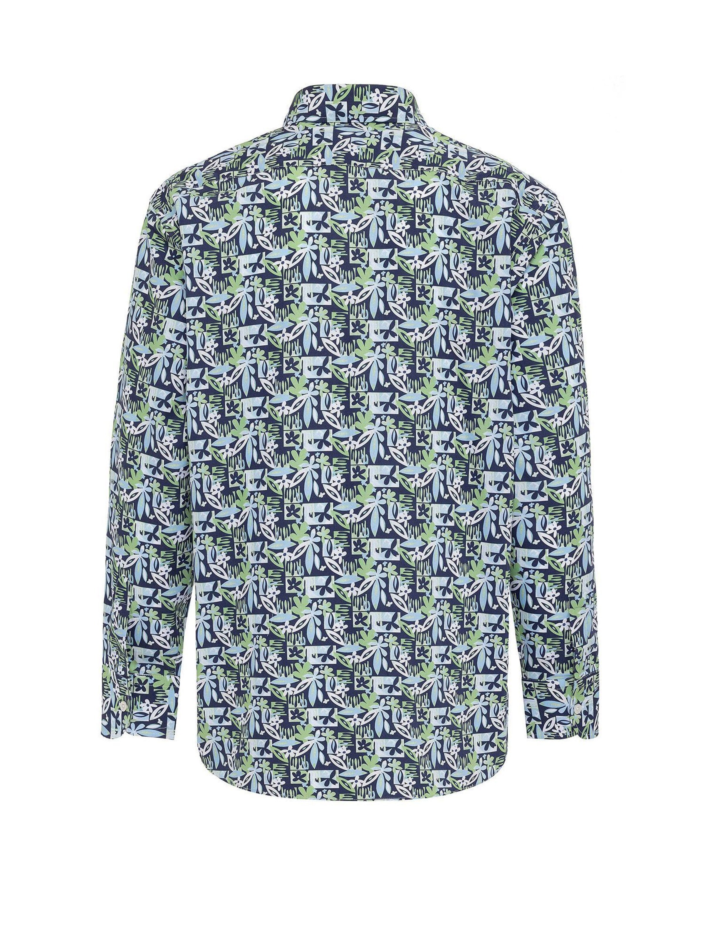 By Diess Collection Средняя посадка Рубашка в Синий