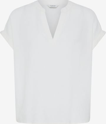 b.young - Blusa 'BYFALAKKA' em branco: frente