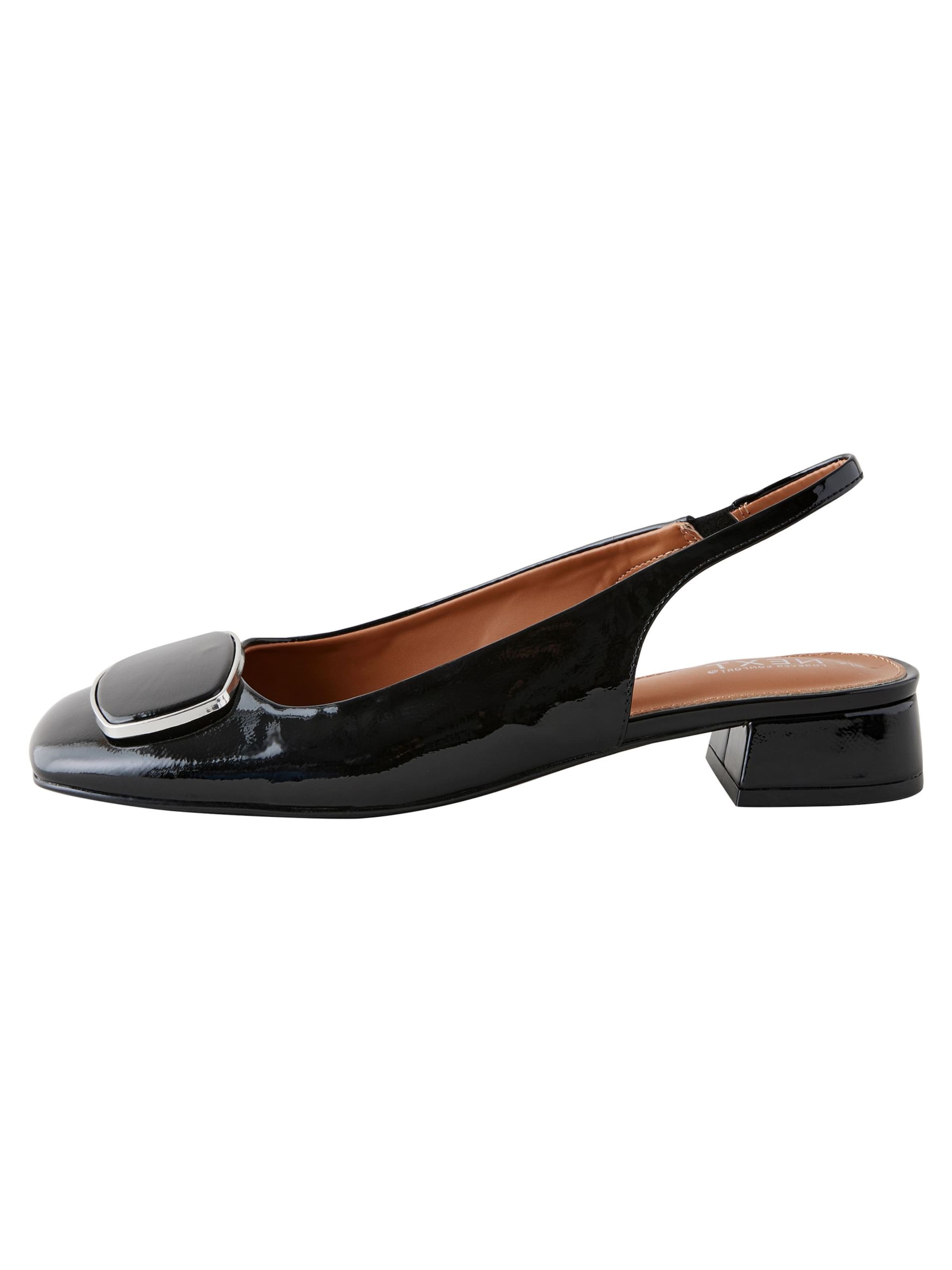 Ballerina con cinturino 'Forever Comfort®' di Next in nero: frontale