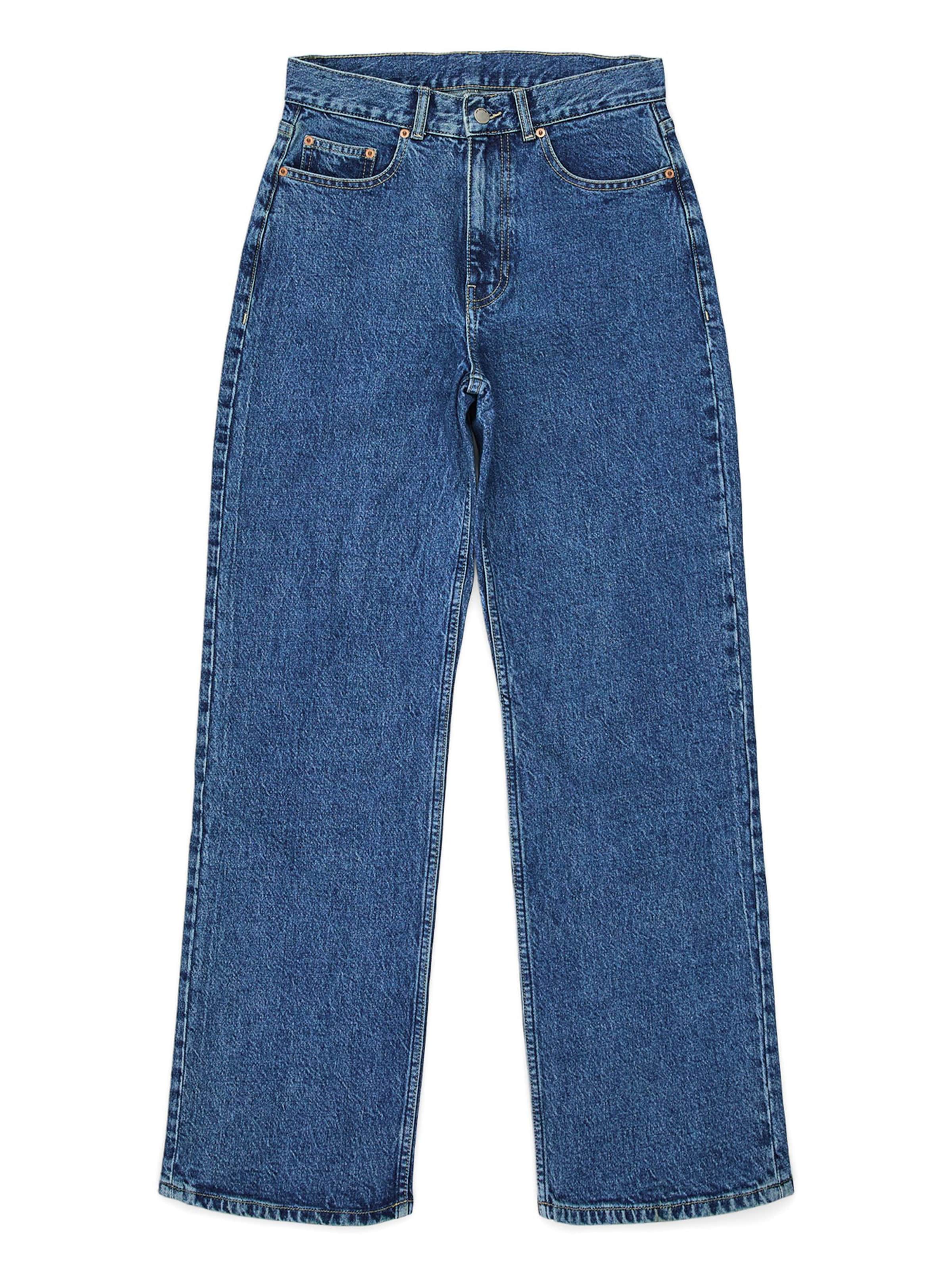 Dr. Denim Jeans 'Echo High Straight - Jeans'‌‌‌‌‌ in Blau: Vorderseite